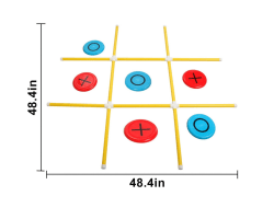 Frisbee Tic Tac Toe