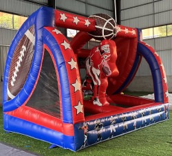 football toss inflatable Football