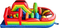 rainbow obstacle course Rainbow U-Turn Obstacle Course (Dry)