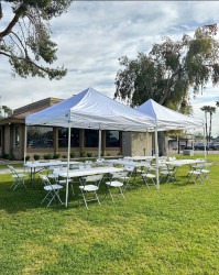 tent tables chairs 10x10 Tent