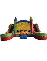 2 1754952157 XL Dual Side Lanes Bouncy Combo (Wet/Dry)