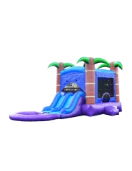 Catalog201 1754941838 Enchanted Forest Tropical Bounce House (Wet/Dry)