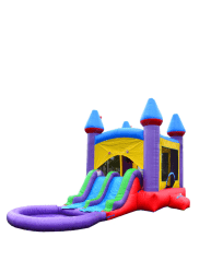Catalog 1754941192 Jellybean Bounce House Combo (Wet/Dry)