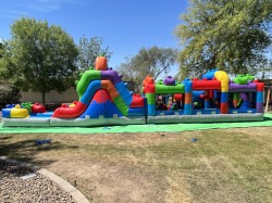 IMG 2203 1755039635 Block 12ft Slide + Obstacle Course (Wet/Dry)