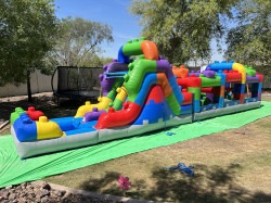IMG 2205 1755039634 Block 12ft Slide + Obstacle Course (Wet/Dry)