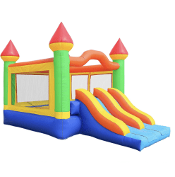 IMG 7149 1754607425 Mega Rainbow Castle Bounce House (Dry)