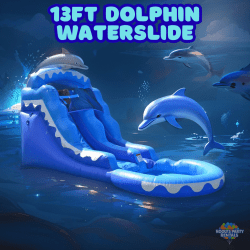 13ft Dolphin Waterslide