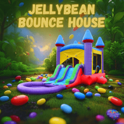 Jellybean Bounce House Combo (Wet/Dry)