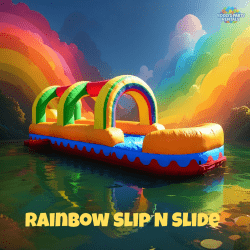 Rainbow Cloud Slip N Slide