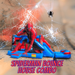 Spider-Man Bounce House Combo (Wet/Dry)
