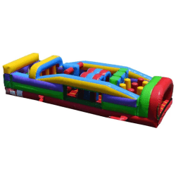 720 Element Retro Obstacle Course 1762979529 60ft Retro Obstacle Course (Retro Slide + 7 Element)