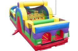 rent retro obstacle course 1762458652 30ft Retro Slide Obstacle Course (Dry)