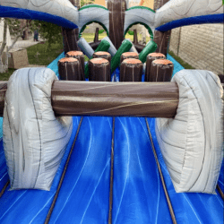 obstacle course rental tropical 1764795413 20ft Blue Tropical Obstacle Course (Dry)