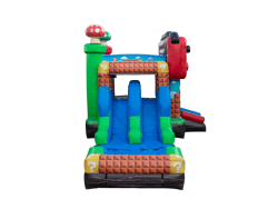 mario bounce castle rental 1770754851 1 Super Brothers Gaming Bounce House (Wet/Dry)