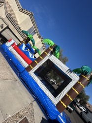 shark obstacle course rental 1771859650 Shark Bounce House + Obstacle (Dry)