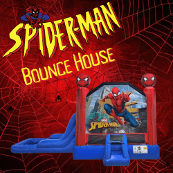 Spider-Man Bounce House Combo (Wet/Dry)